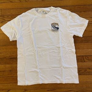 Drydock Waterfront Grill Tshirt Mens Large White Longboat Key Florida Marlin